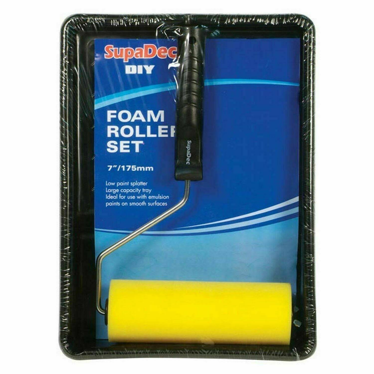 SupaDec Foam Roller & Tray Set - 7inch/175mm