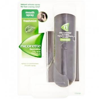 Nicorette QuickMist Mouth Spray - Freshmint, 150 Sprays