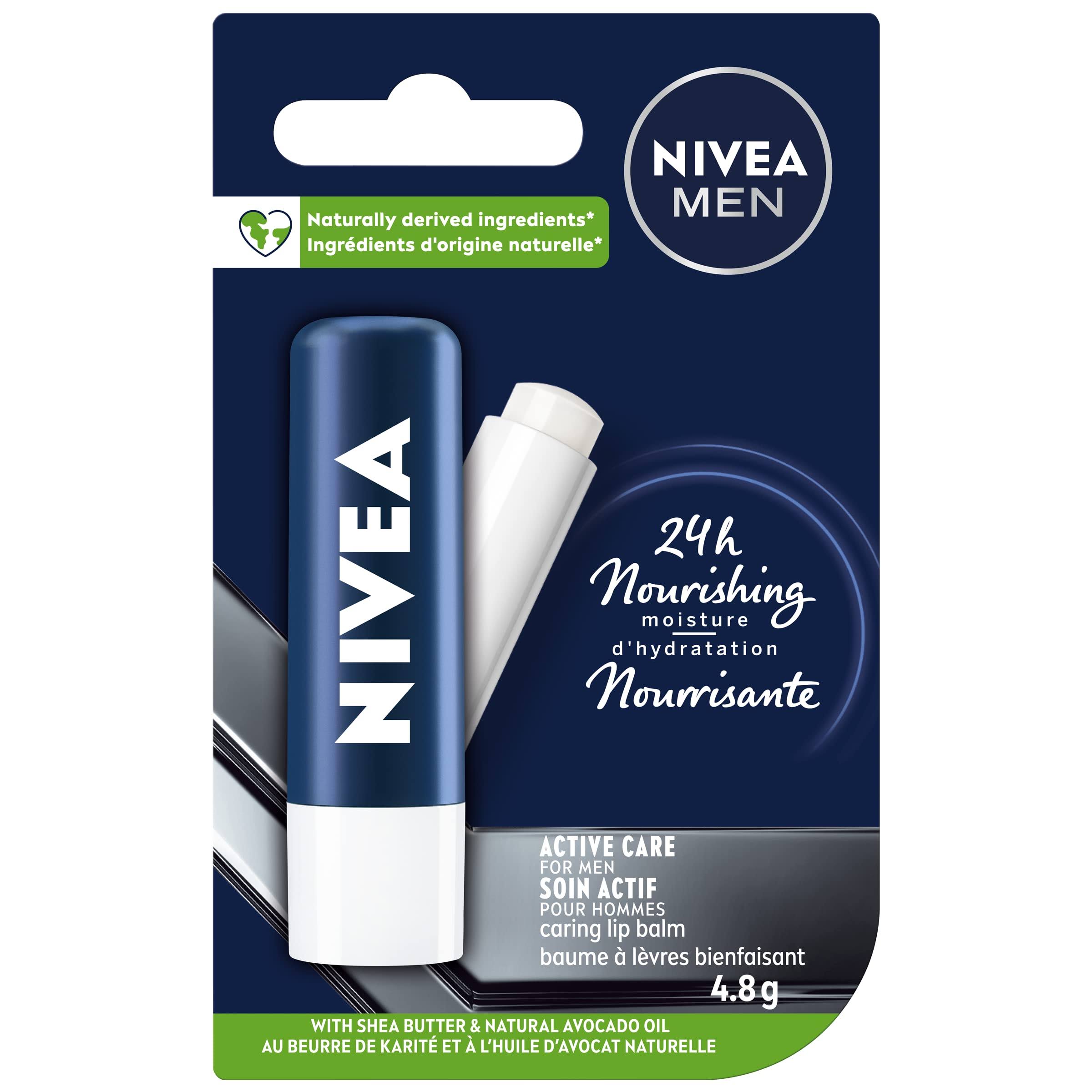 Nivea Men Active Care Lip Balm Stick - 4.8g