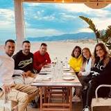 Lionel Messi and wife Antonela jet to Barcelona for lunch with old pal Sergio Busquets at Luis Suarez's beach restaurant