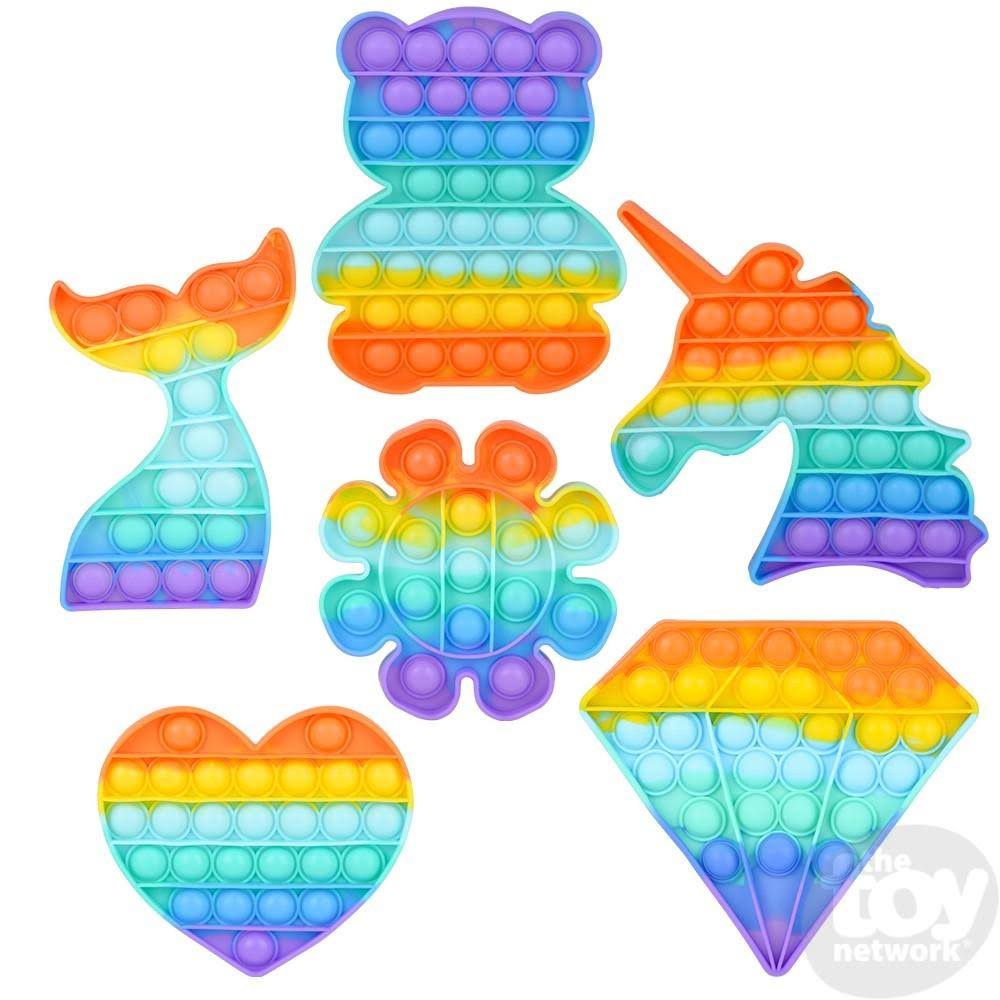 Toy Network 5" Rainbow Bubble Poppers