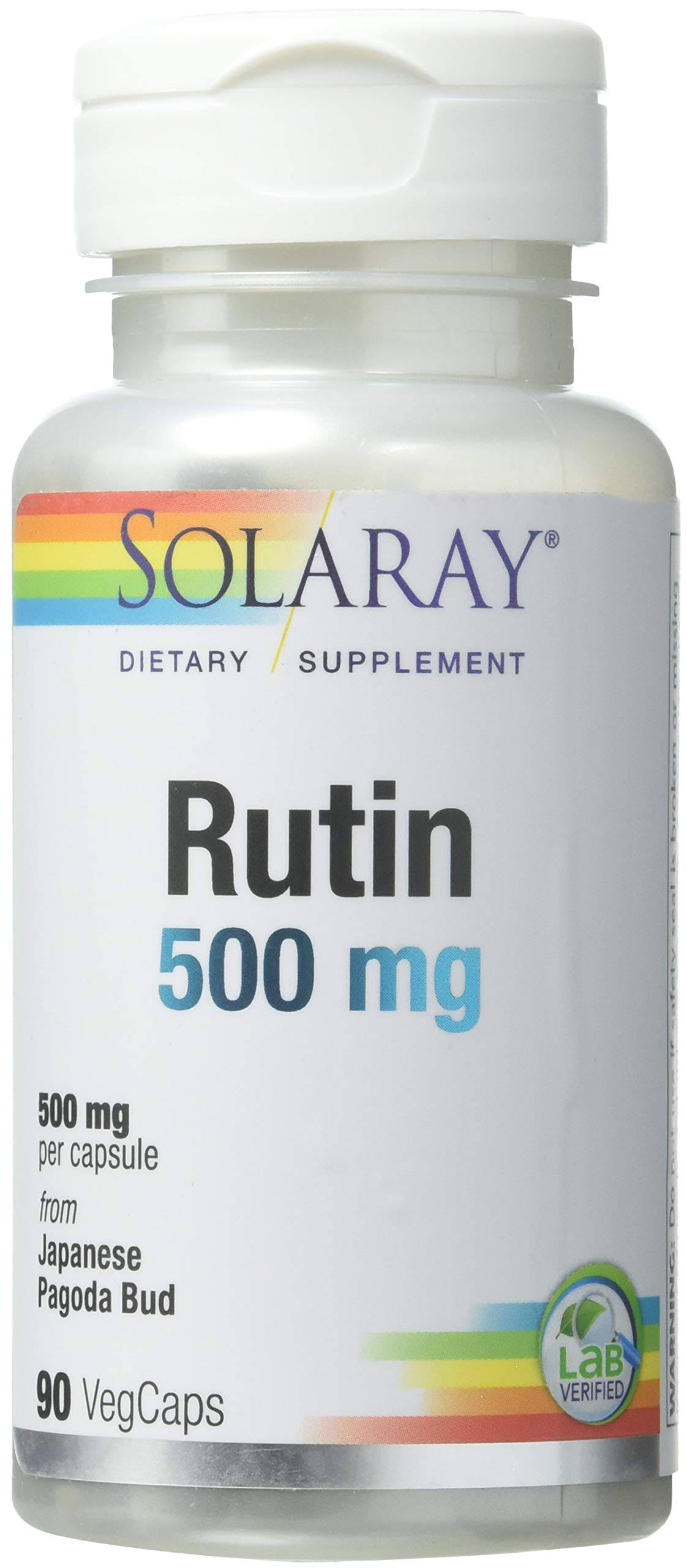 Solaray Rutin 500 mg - 90 VegCaps