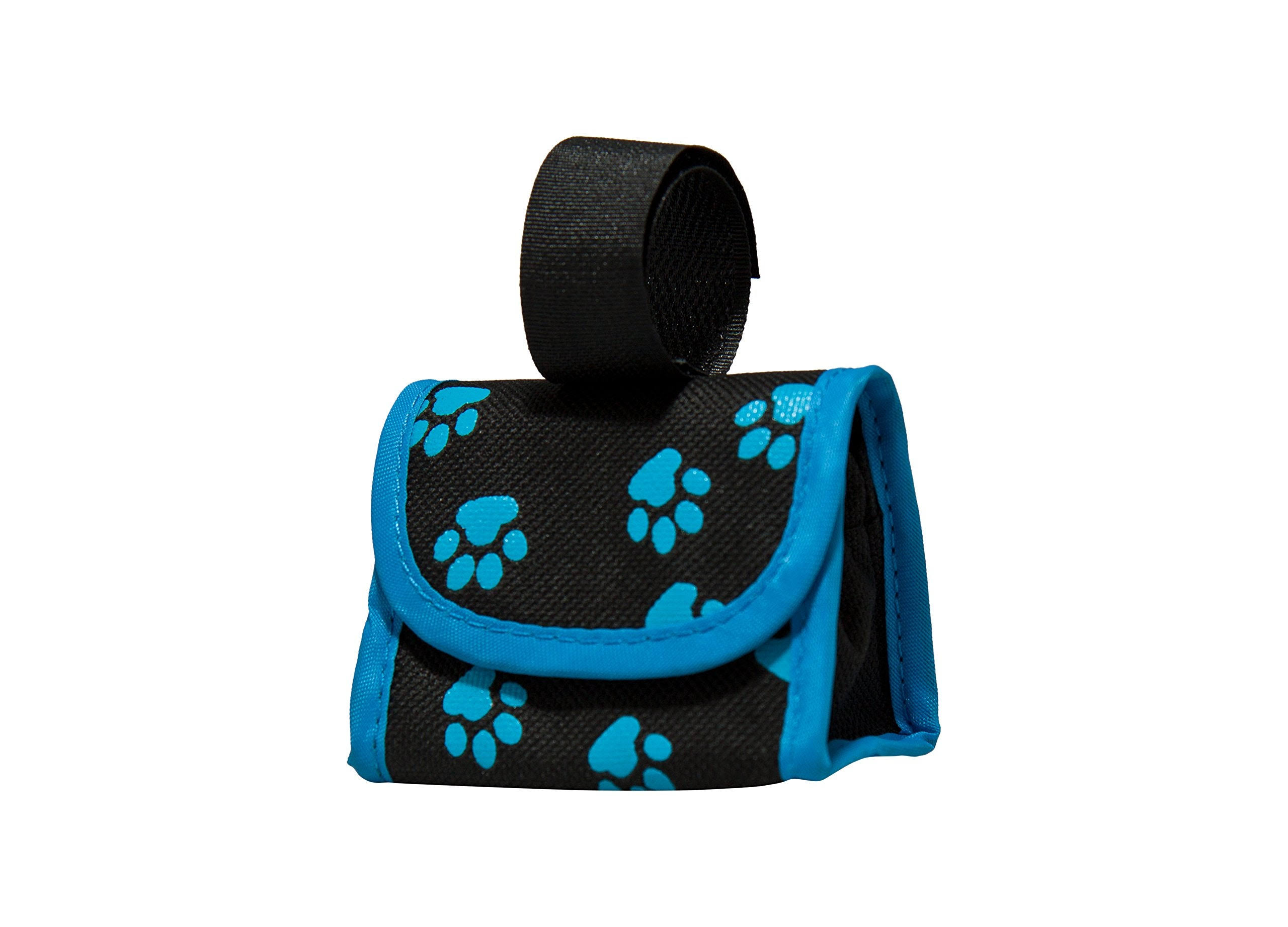 Five Star Pet Blue Dispenser & Biodegradable Poop Bags - 24 Bags Paw Print