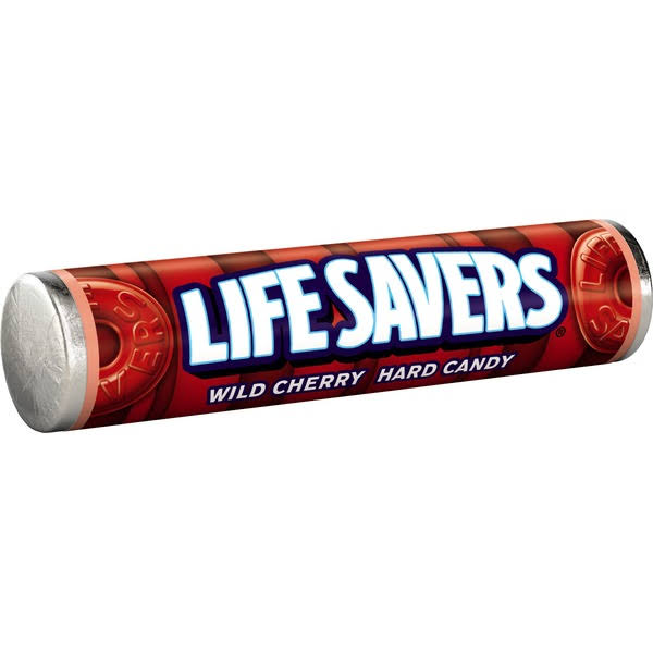 Life Savers Hard Candy - Wild Cherry, 14 Candies, 1.14oz