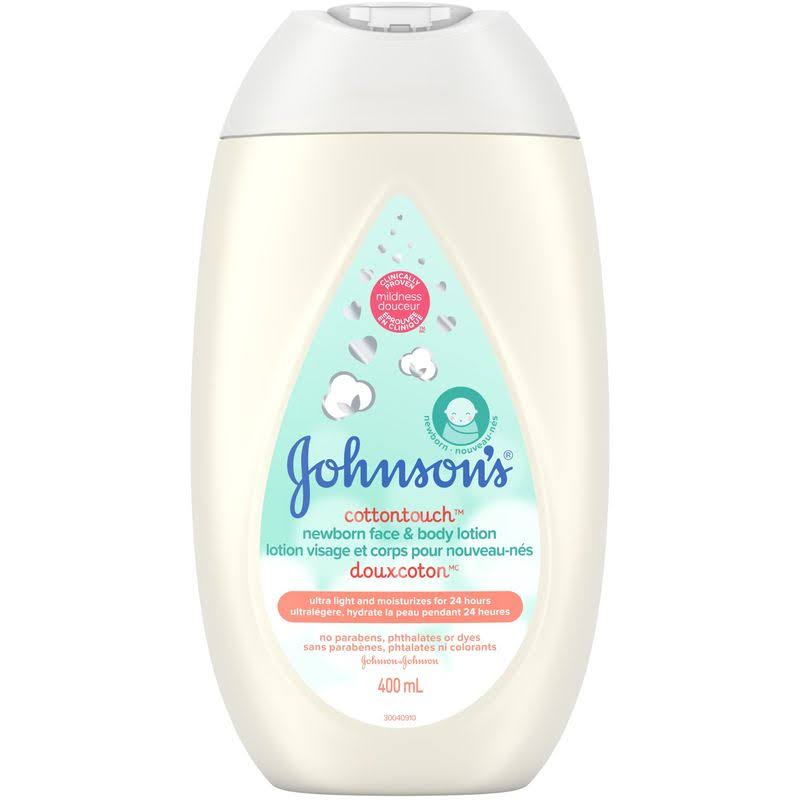 Johnson's Baby Cotton Touch Newborn Face and Body Lotion - 400ml