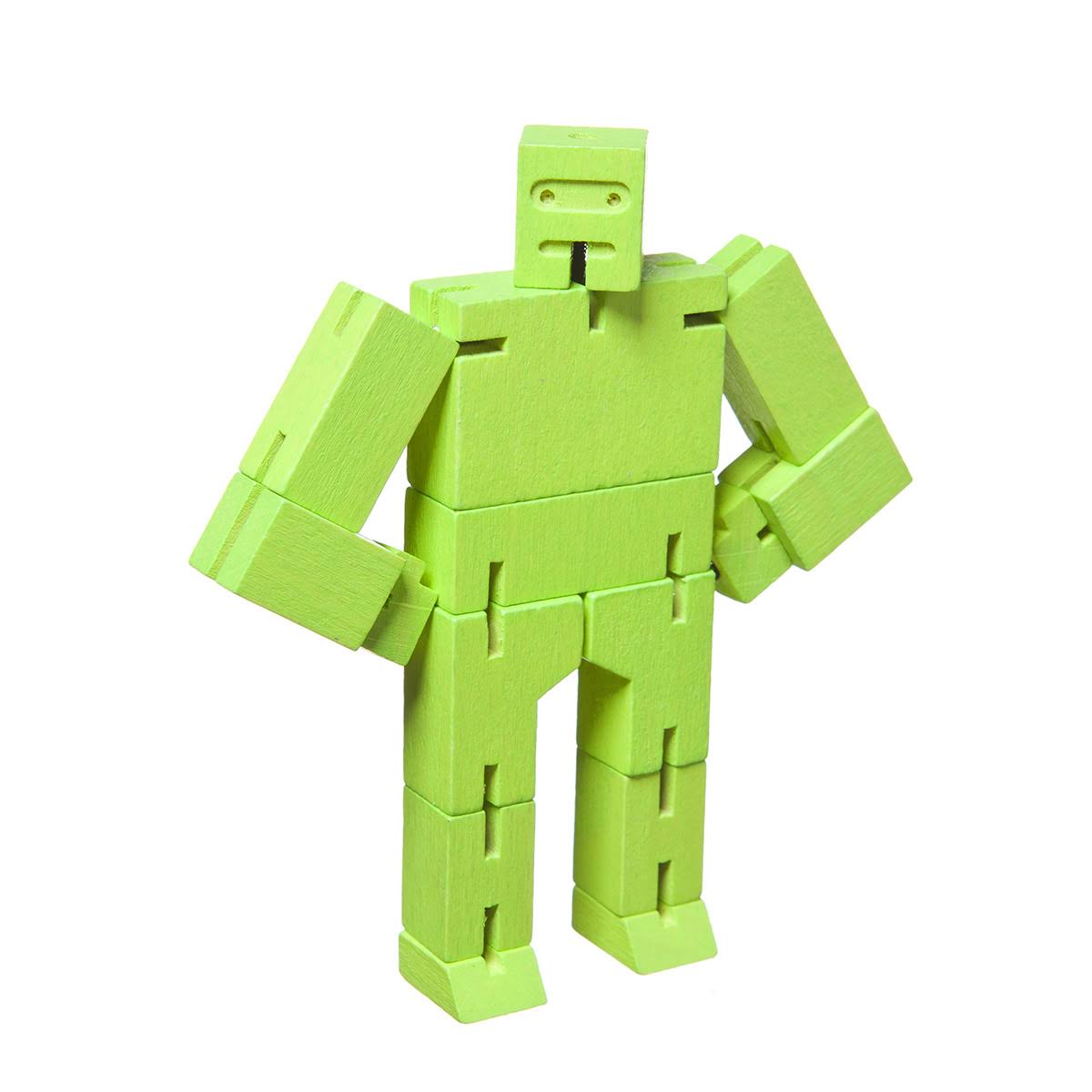 Micro Cubebot Brain Teaser Puzzle - Lime Green