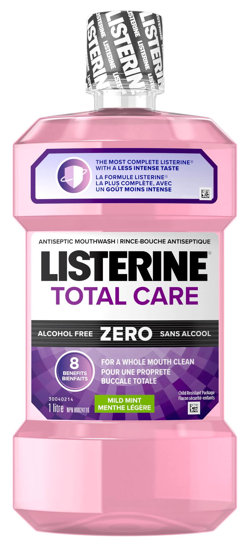 Listerine Total Care Zero Antiseptic Mouthwash - Mild Mint, 1L