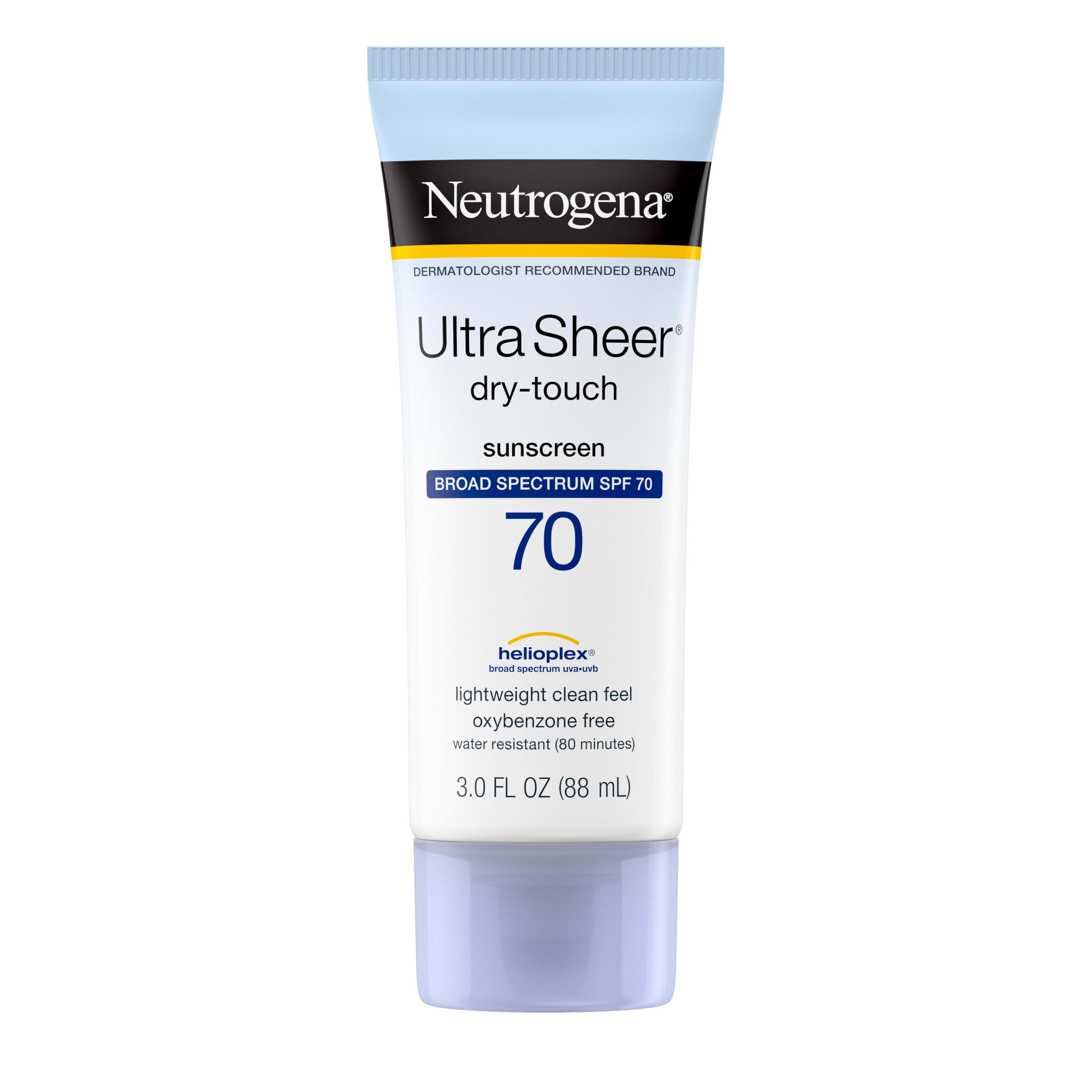 Neutrogena Ultra Sheer Dry-touch Sunblock - SPF 70, 88ml
