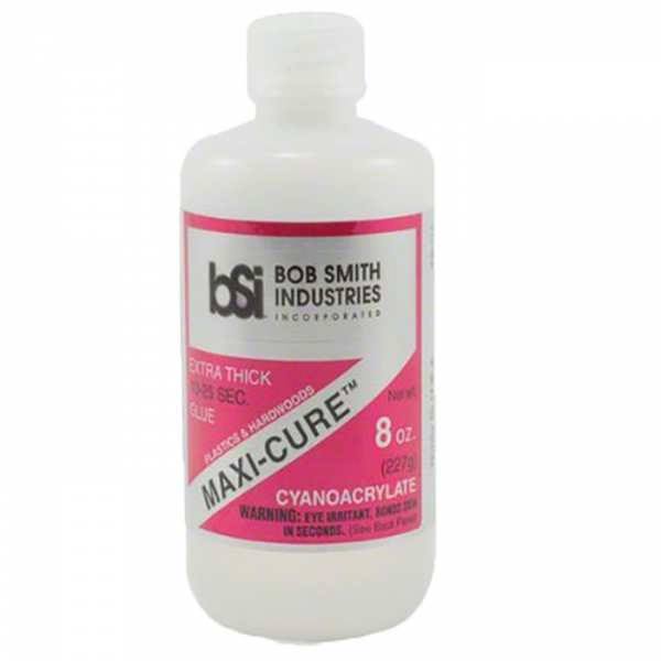 BSI Bob Smith Industries Extra Thick Glue Maxi Cure Refill - 8oz
