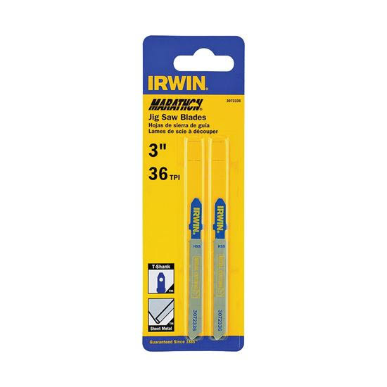 Irwin T20772 Bi-Metal T-Shank Jigsaw Blade - 3" x 36tpi