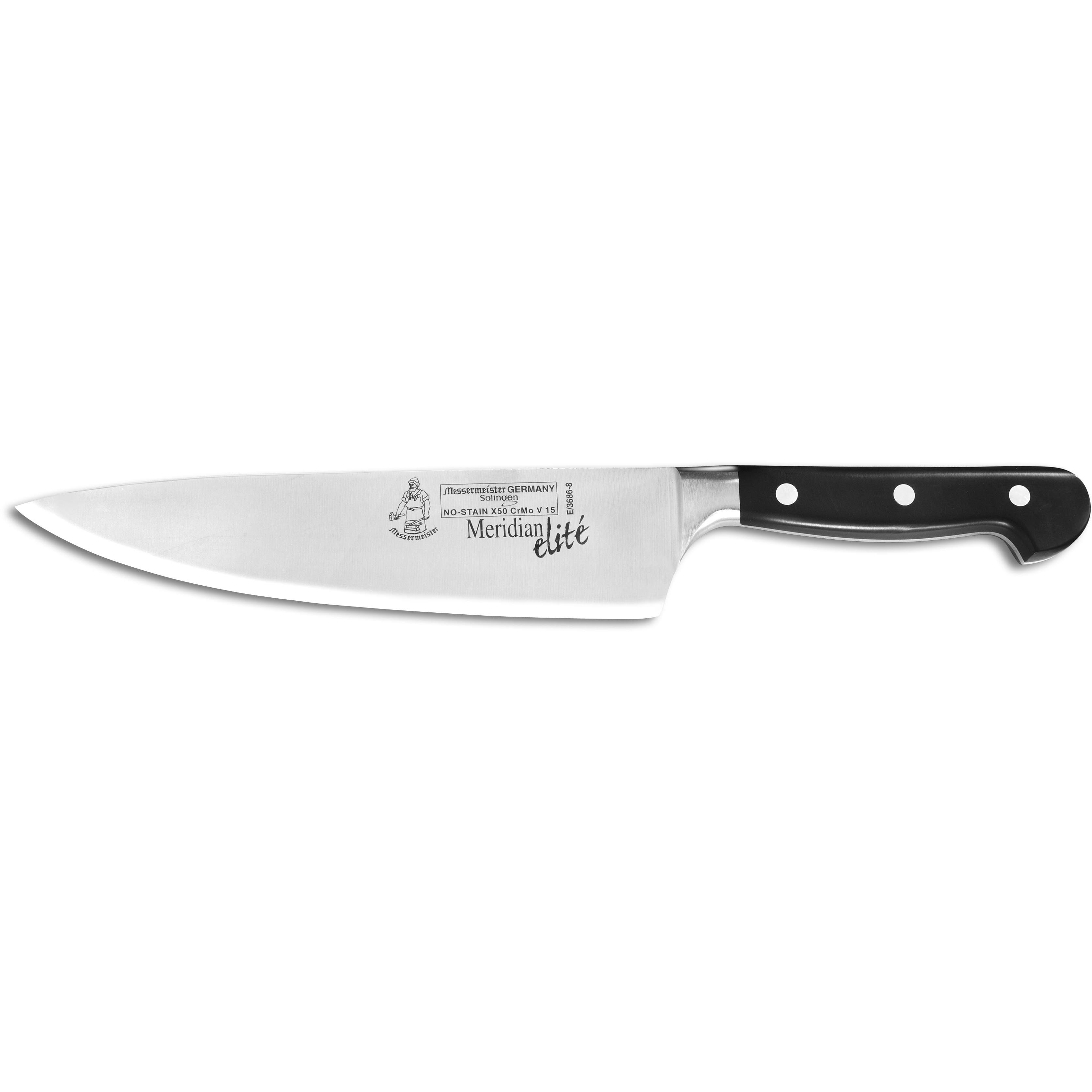 Messermeister Meridian Elite Stealth Chef's Knife, 8-inch