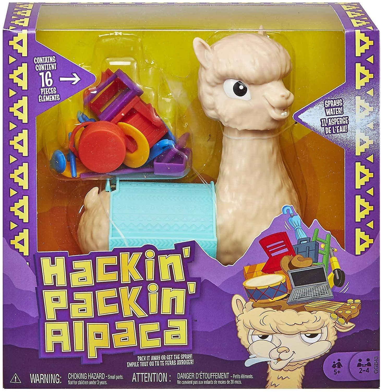 Mattel Hackin' Packin Alpaca Game