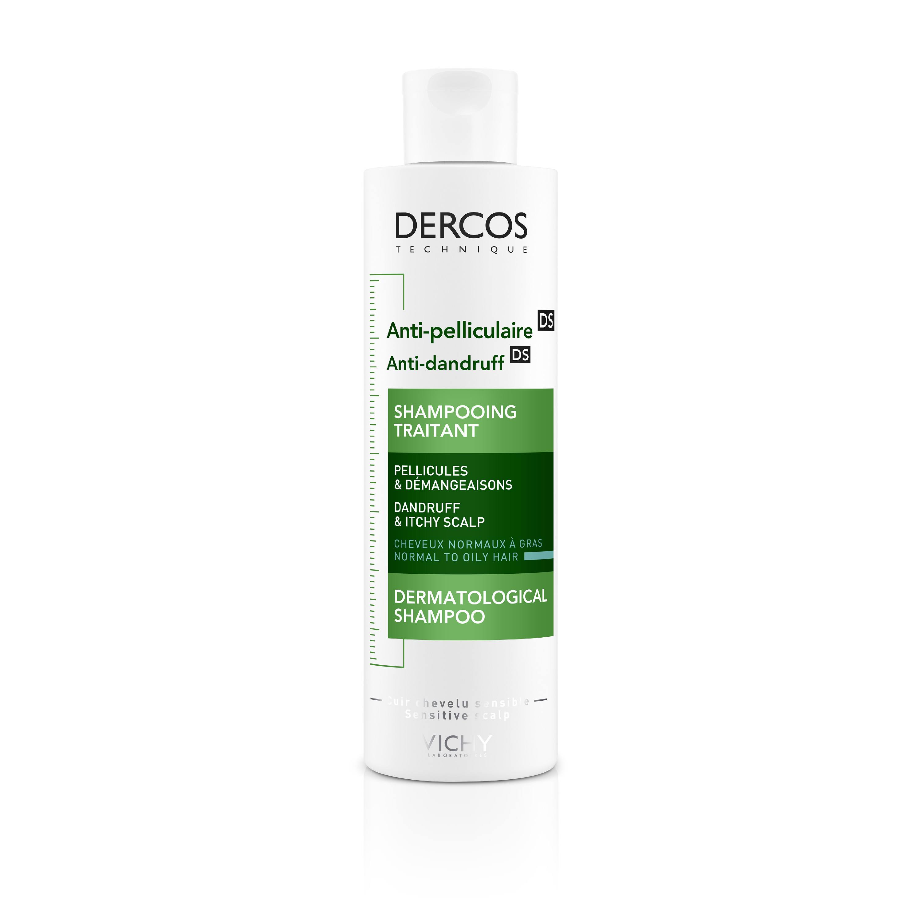 Vichy Dercos Anti-Dandruff Normal to Oily Hair Shampoo - 200ml