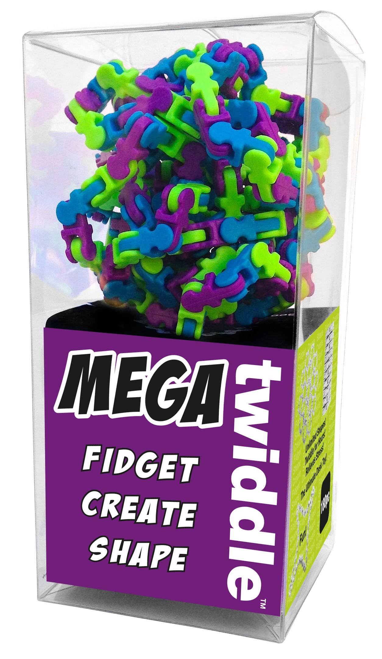 Mega Twiddle 175-Piece Fidget Toy: Multi Purple