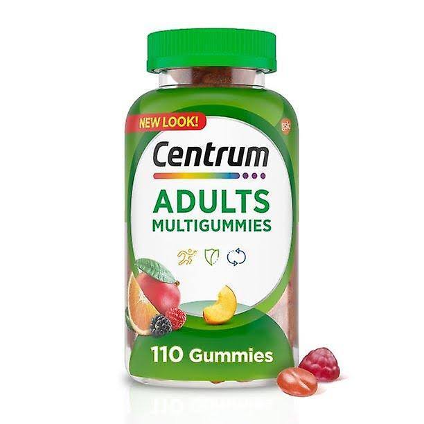 Centrum Multigummies Gummy Multivitamin for Adults, Multivitamin/Multimineral Supplement - 110 Count