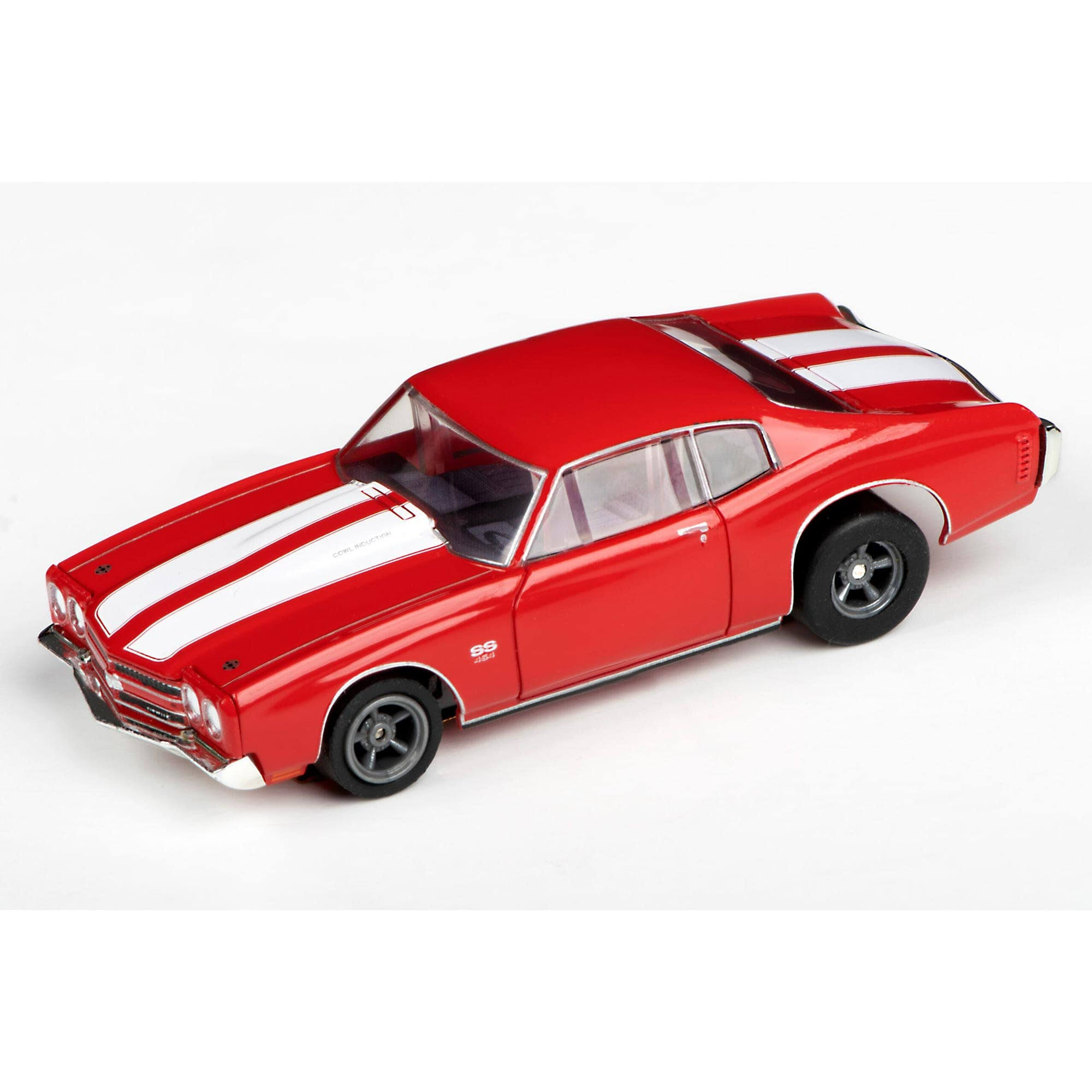 AFX 1970 Chevelle 454 Red Mega G+ HO Slot Car