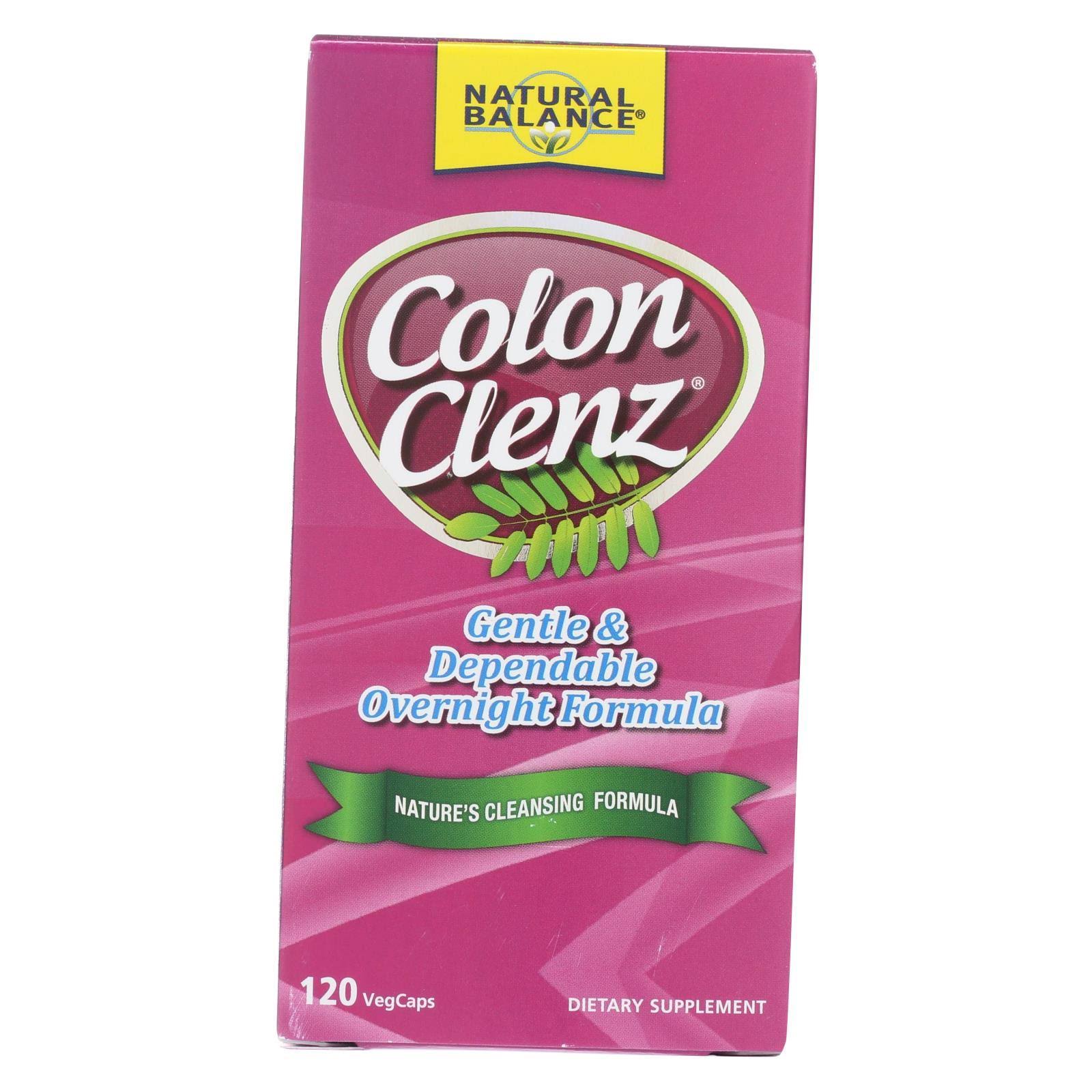 Natural Balance Colon Clenz Herbal Supplement - 120 Capsules