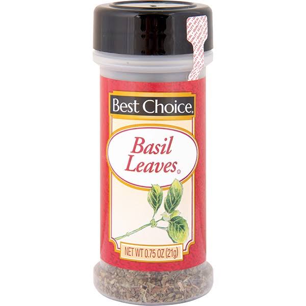 Best Choice Basil Leaves - 0.75 oz