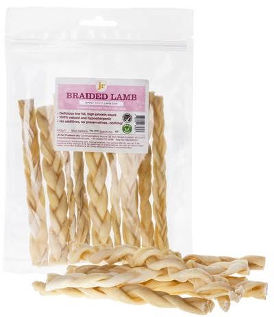 Jr Pet Products Braided Lamb for Dogs | 100g