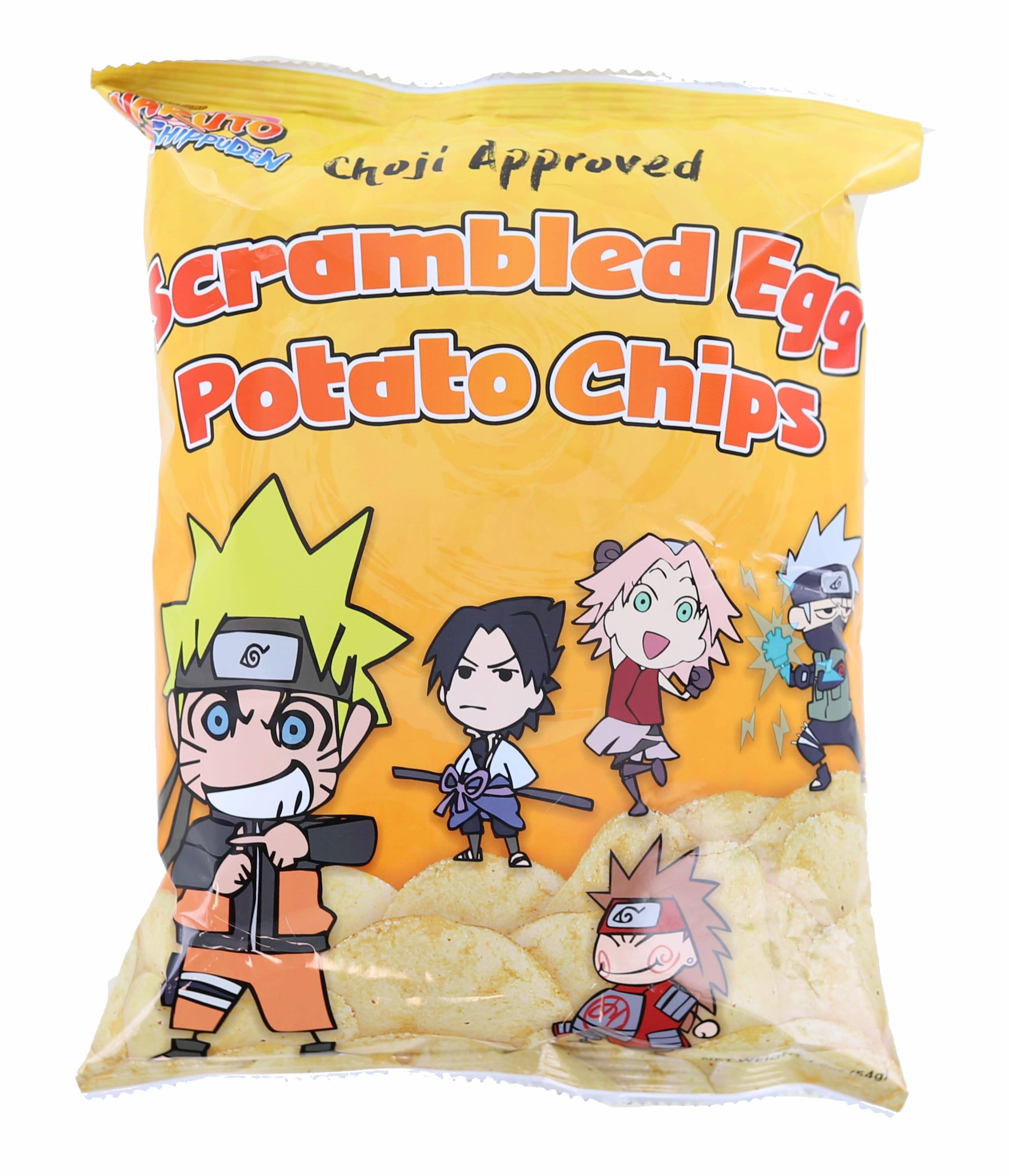 Asian Food Grocer Naruto Scrambled Egg Flavor Potato Chips | 1.9 Ounce
