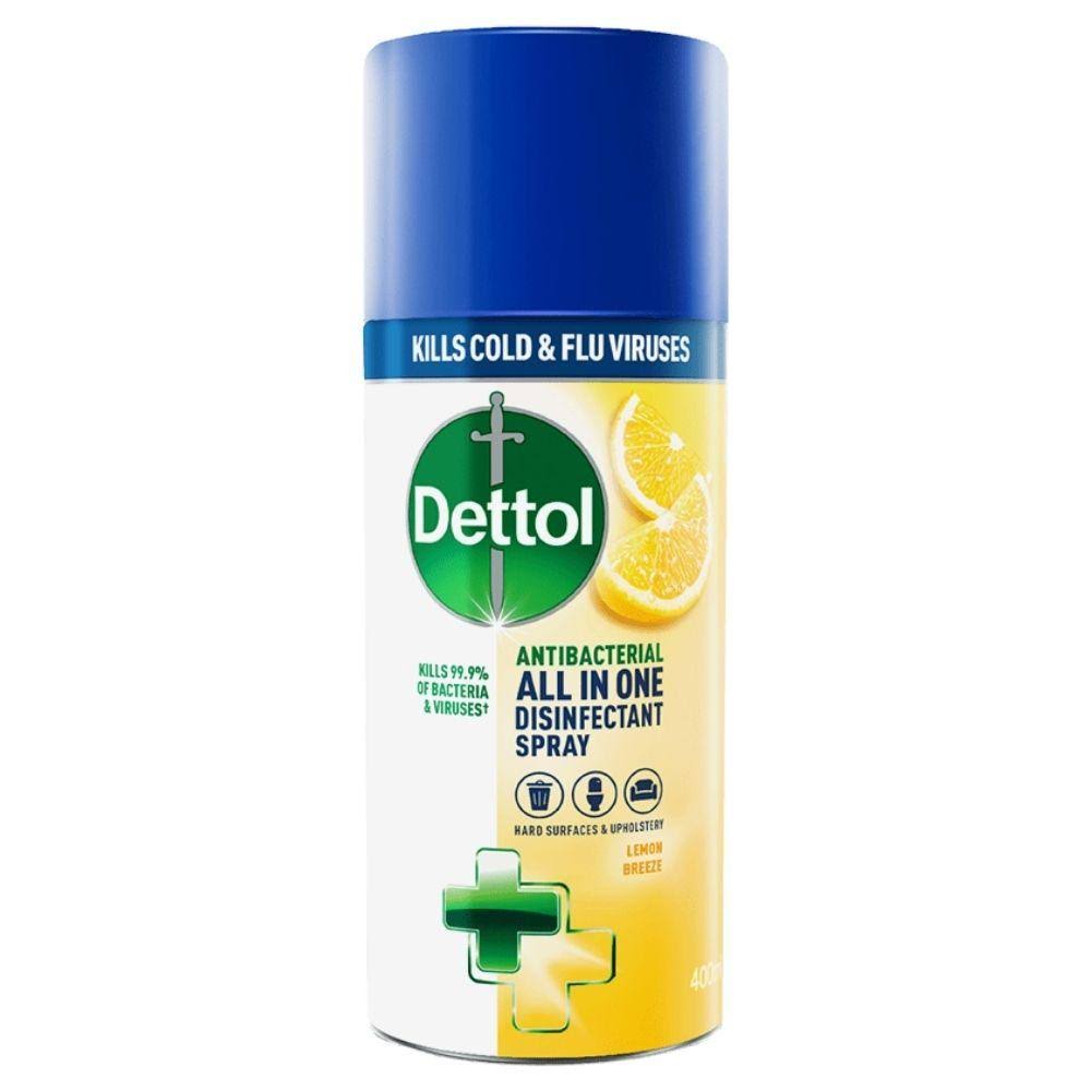 Dettol All In One Disinfectant Spray - Lemon Breeze 400ml