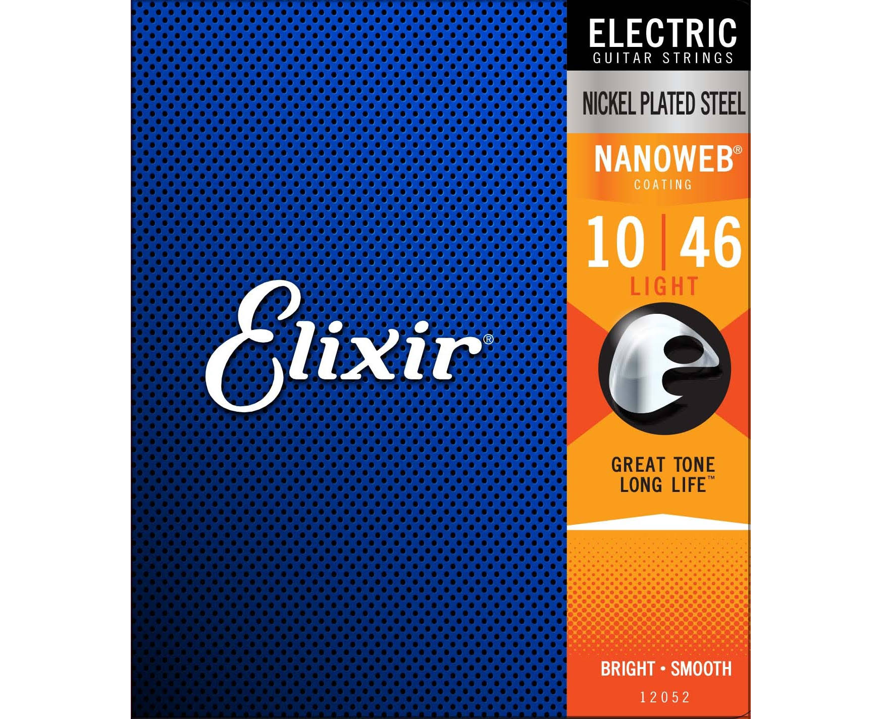Elixir Anti-Rust Electric Guitar Strings - Light