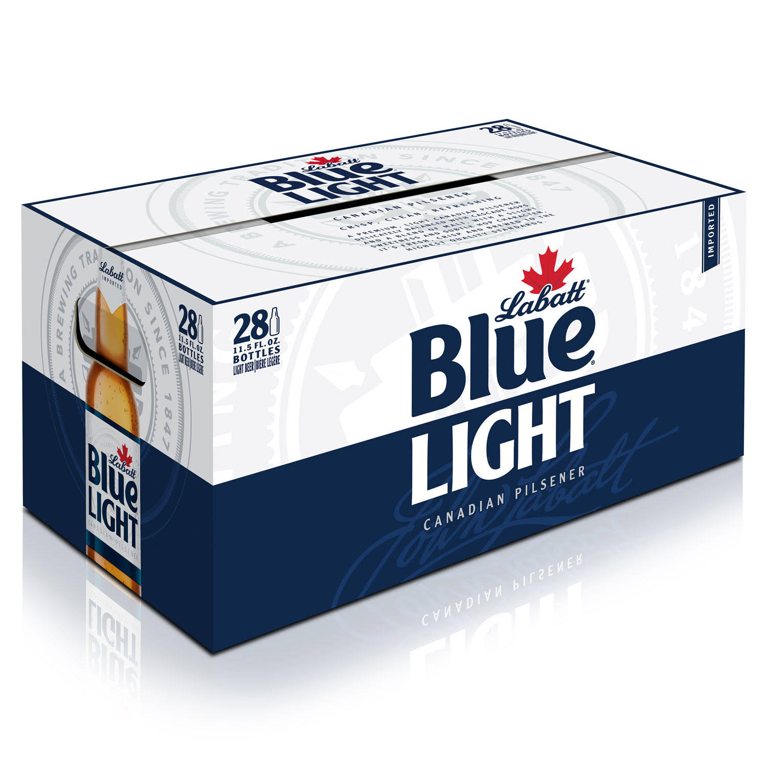 Labatt Blue Light Canadian Pilsener - 28ct, 11.5oz