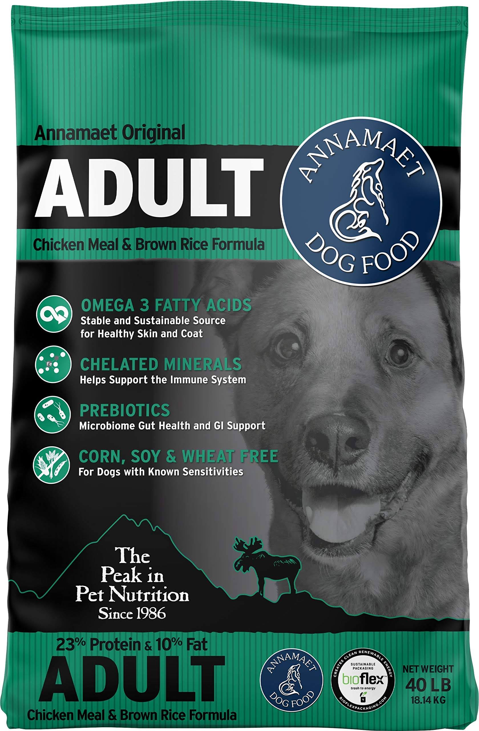Annamaet Adult Formula Dry Dog Food - 40lb