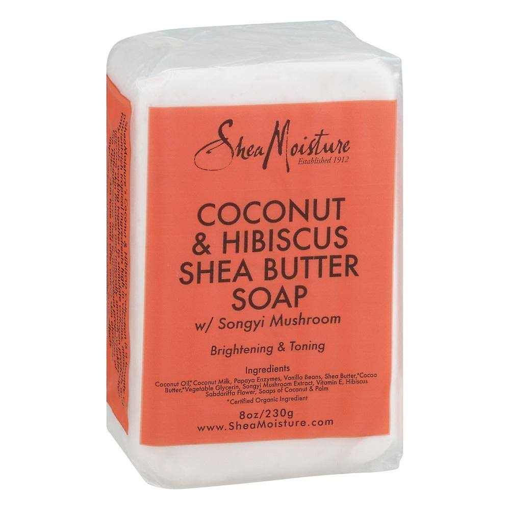Shea Moisture Coconut and Hibiscus Shea Butter Soap - 8oz