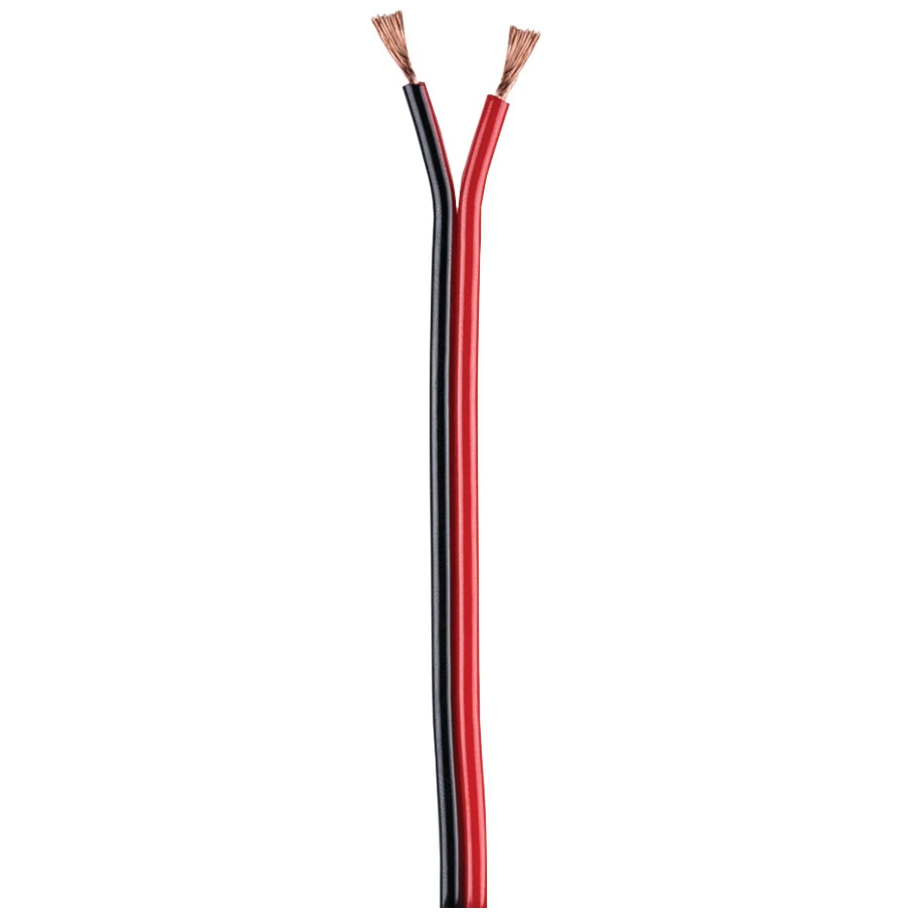 Install Bay Speaker Wires - Red/Black, 18 Gauge, 500'