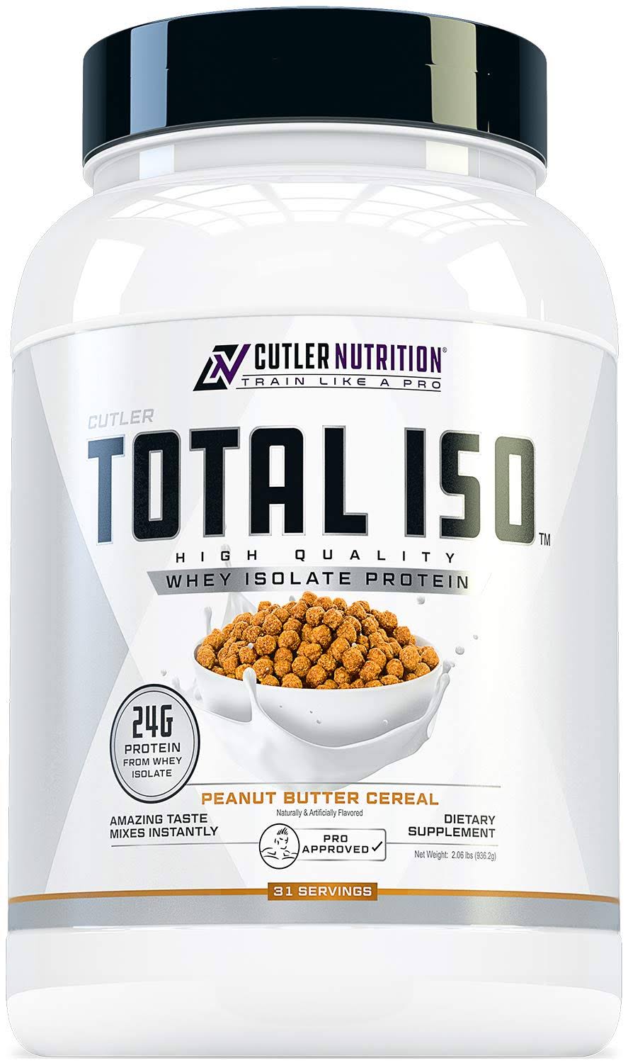 Cutler Nutrition | Total iso, Peanut Butter Cereal