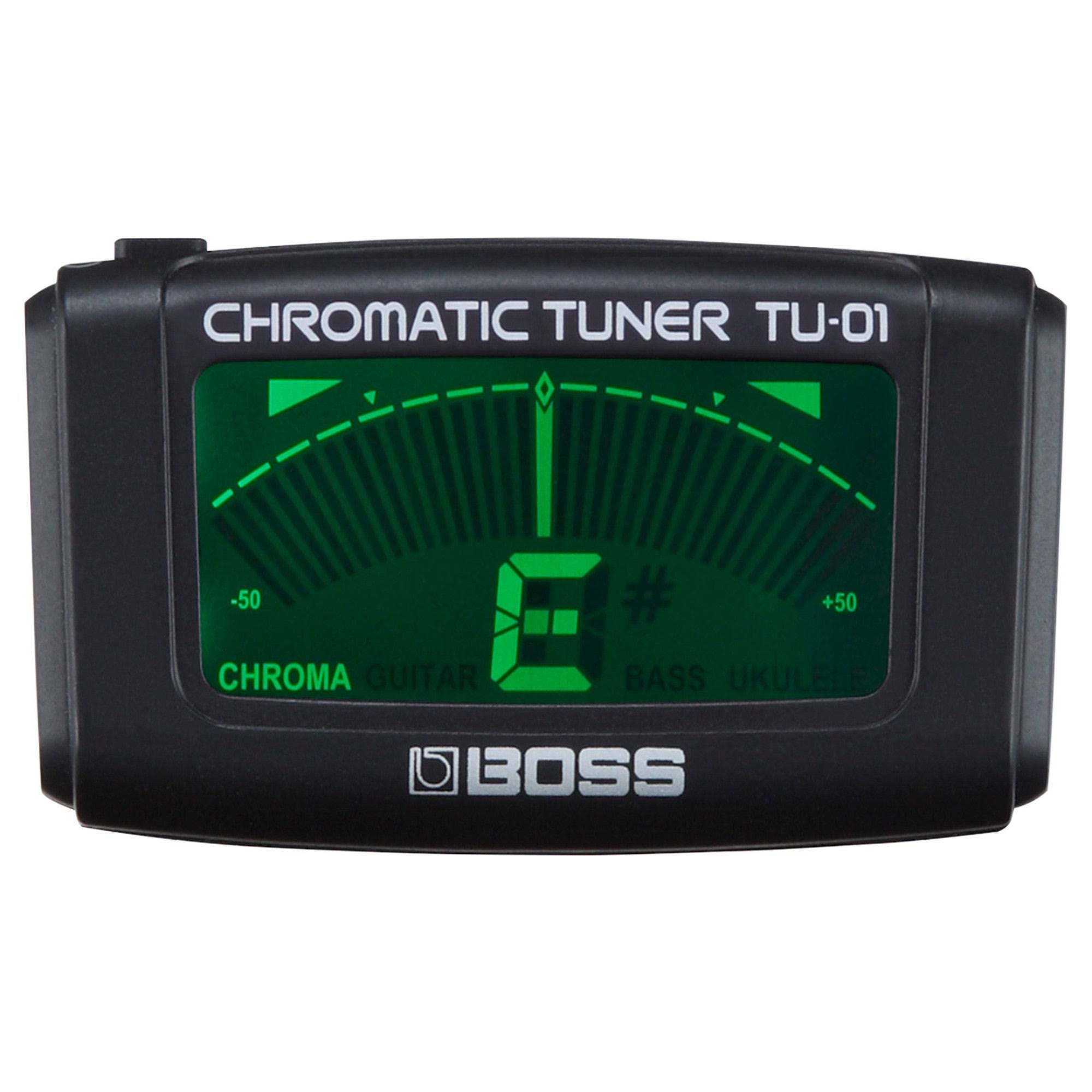 Boss Tu01 Chromatic Clip On Tuner