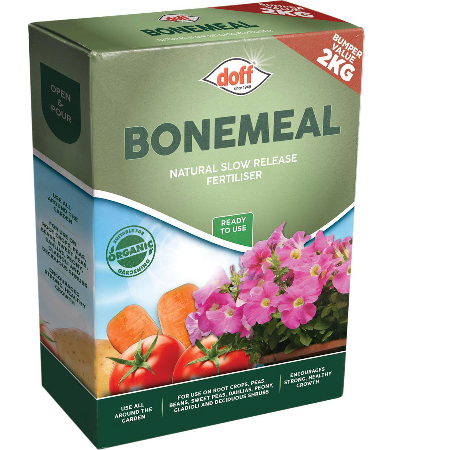 Doff - Bonemeal Ready-to-Use Fertilizer 2kg