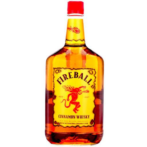 Fireball Whisky, Red Hot, Cinnamon - 1.7 liters