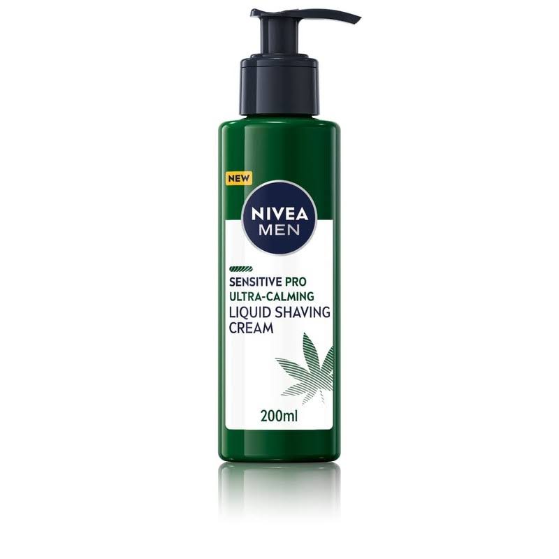 Nivea Men Sensitive Pro Ultra-Calming Liquid Shaving Cream 200ml Each