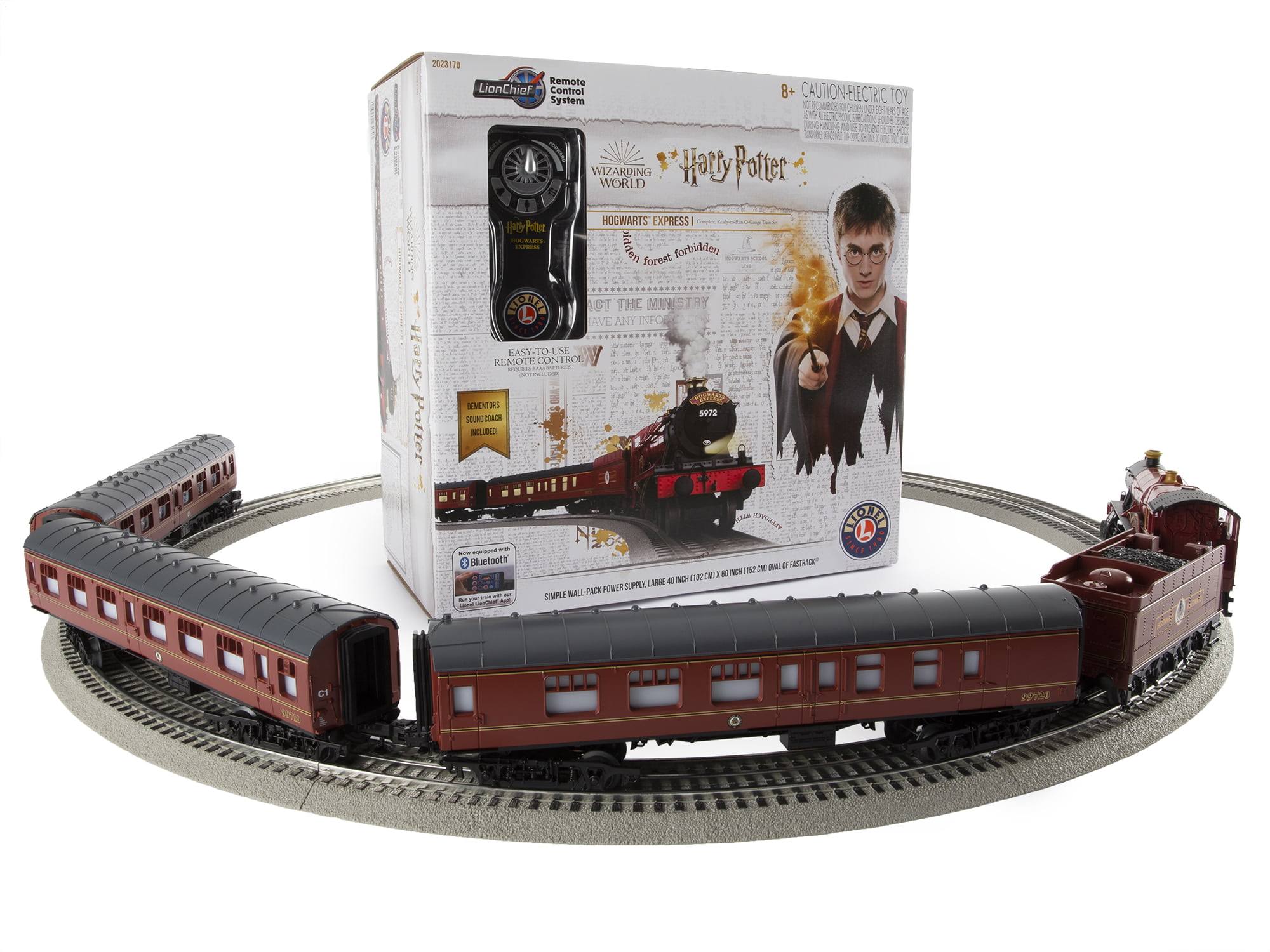 Lionel Hogwarts Express LionChief 5.0 Train Set with Bluetooth 5.0 and Dementors Coach, O Gauge