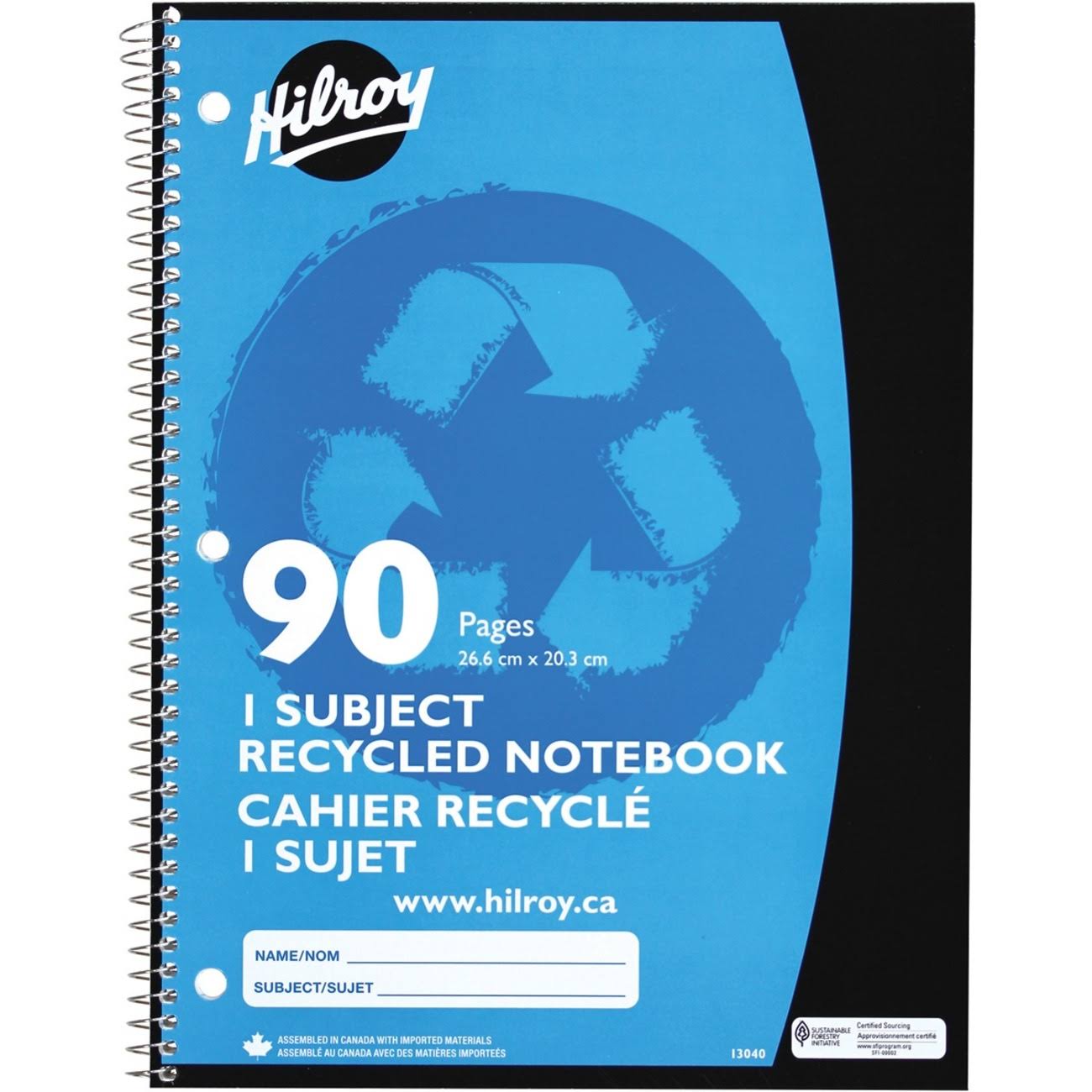 Hilroy Recycled Notebook