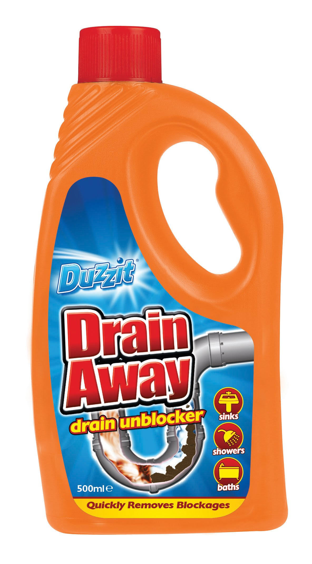 Duzzit - Drain Away Liquid 500ml