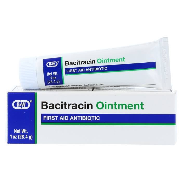 G&W Bacitracin Ointment First Aid Antibiotic - 28.4g