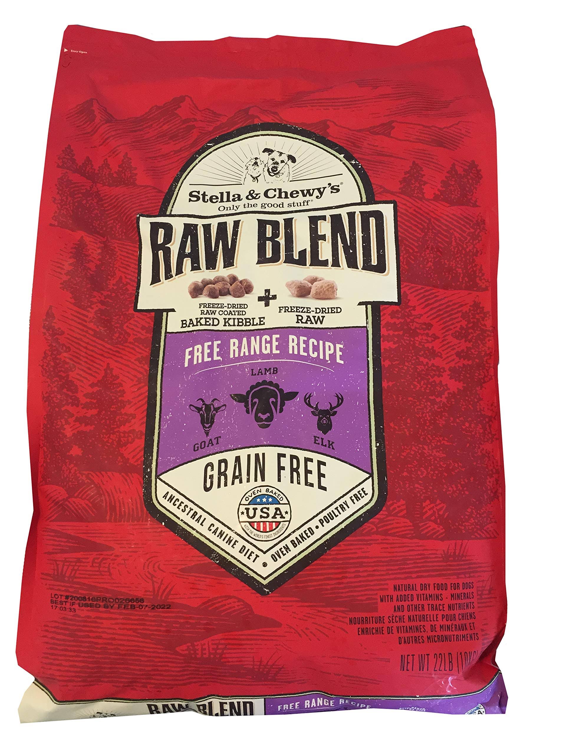 Stella & Chewy's Raw Blend Free Range Recipe Dog Food, 22 LB