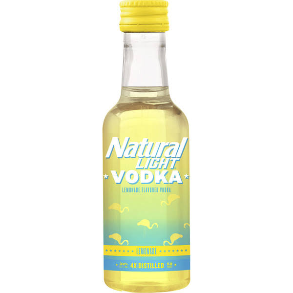 Natural Light Lemonade Flavored Vodka - 50 ml