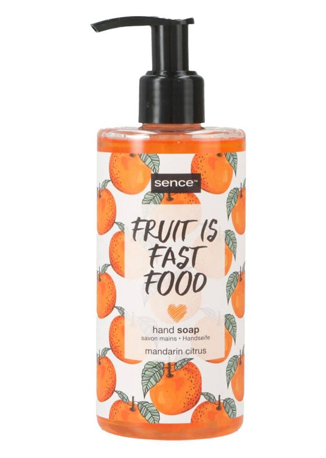 12x Sence Hand Soap 0,3L Fruit Is Fast Food Liquid Wash Lotion Care Hygiene