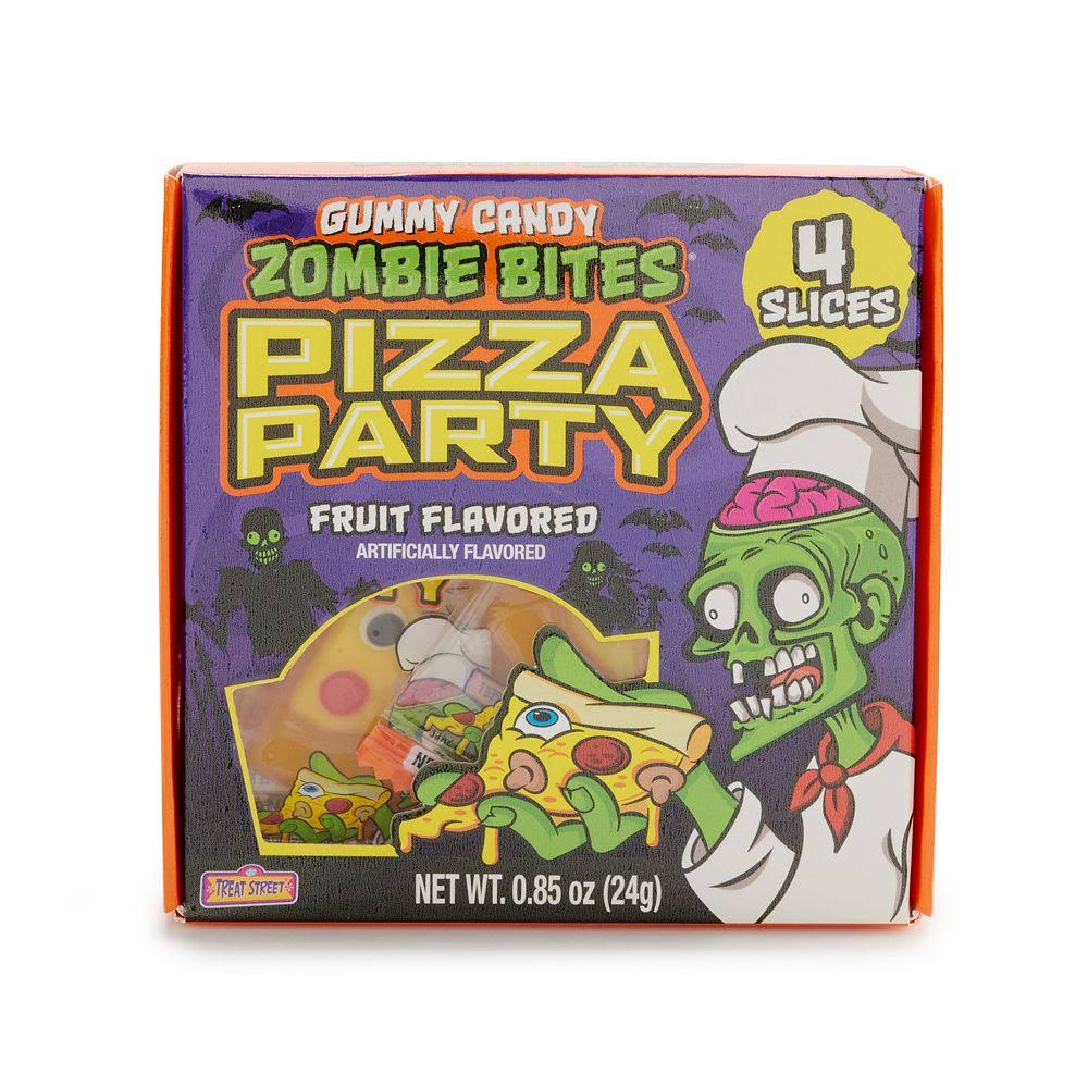 Treat Street Zombie Bites Gummy Pizza Party