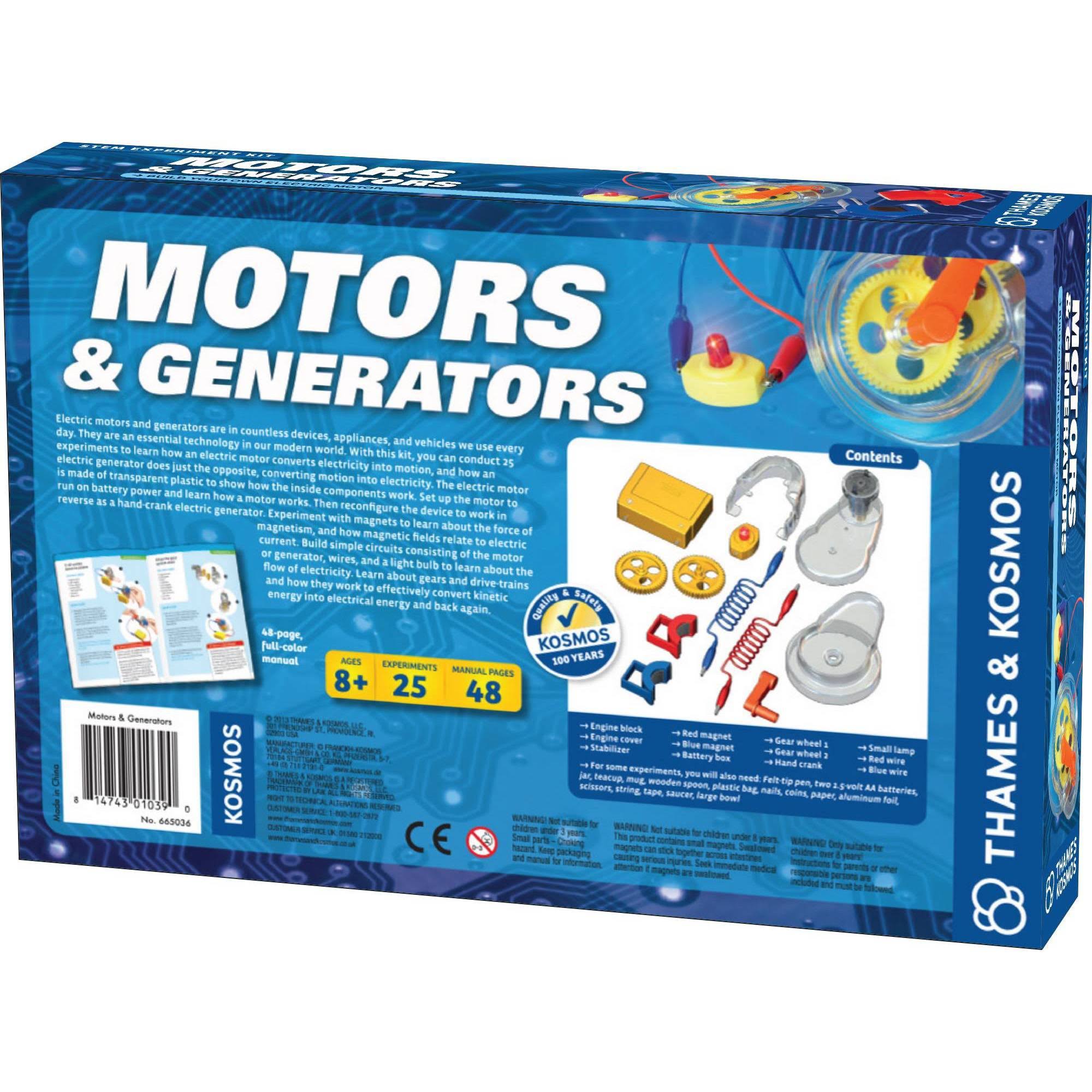 Thames & Kosmos Motors & Generators Experiment Kit