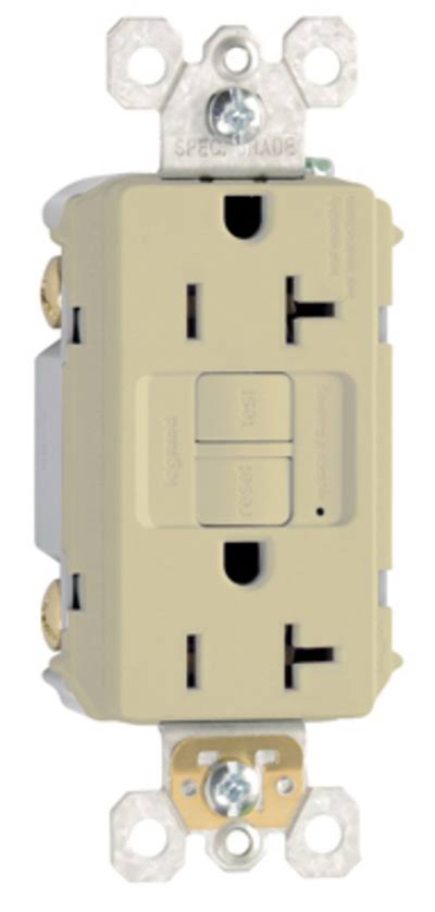 20A Ivory HD GFCI Outlet
