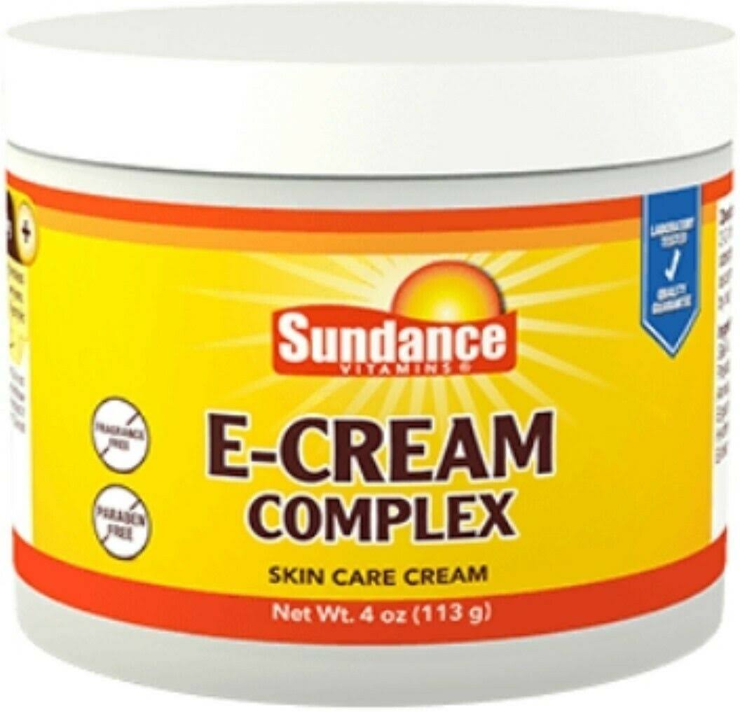 Sundance Vitamin E-Cream Complex, 4oz Each (2)