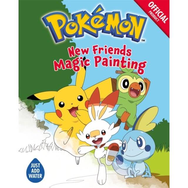 The Official Pokemon: New Friends Magic Painting