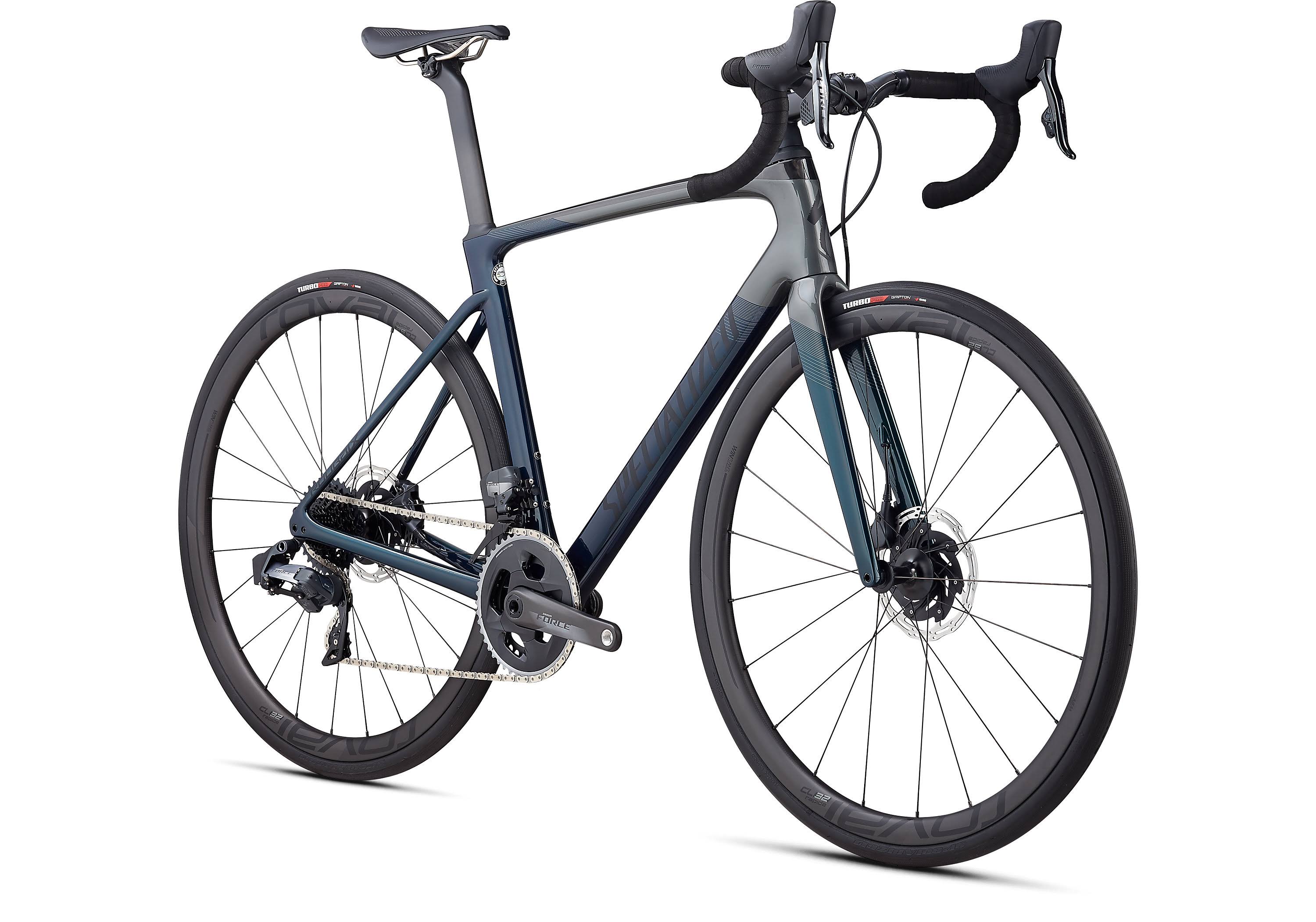 2020 Specialized Roubaix Pro SRAM Force eTap AXS Road Bike - Teal/Blue