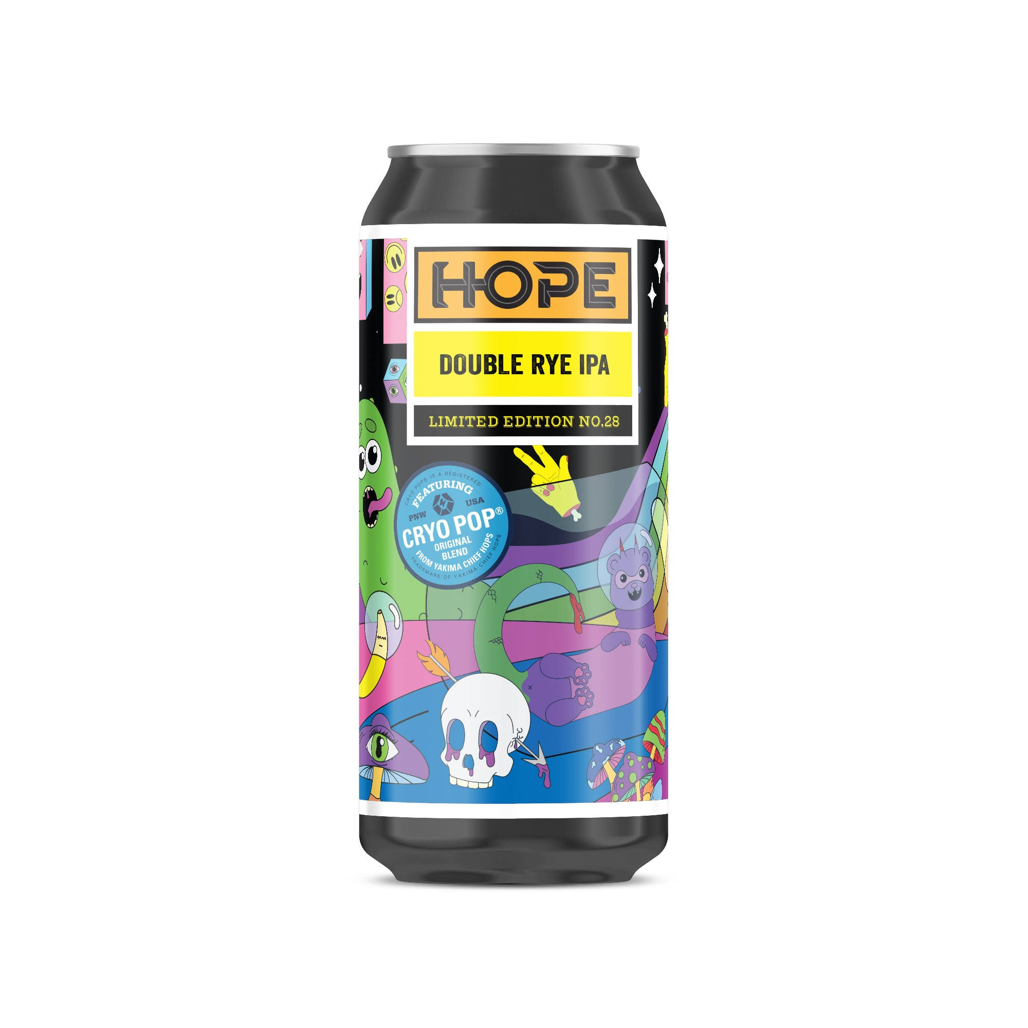 Hope - Double Rye IPA Limited Edition No.28 8.5% ABV 440ml Can