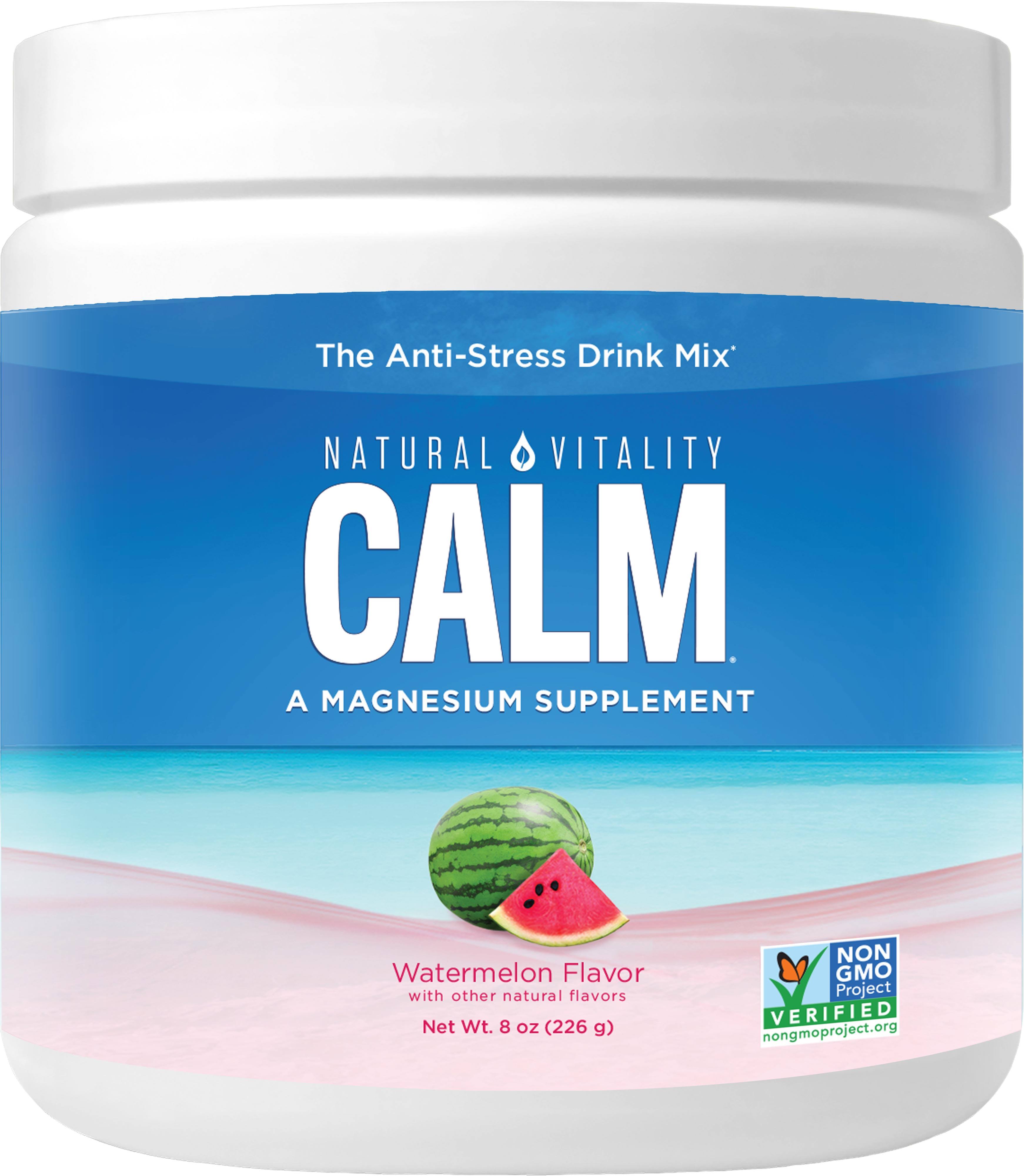 Calm Anti-Stress Drink Mix, Watermelon Flavor - 8 oz